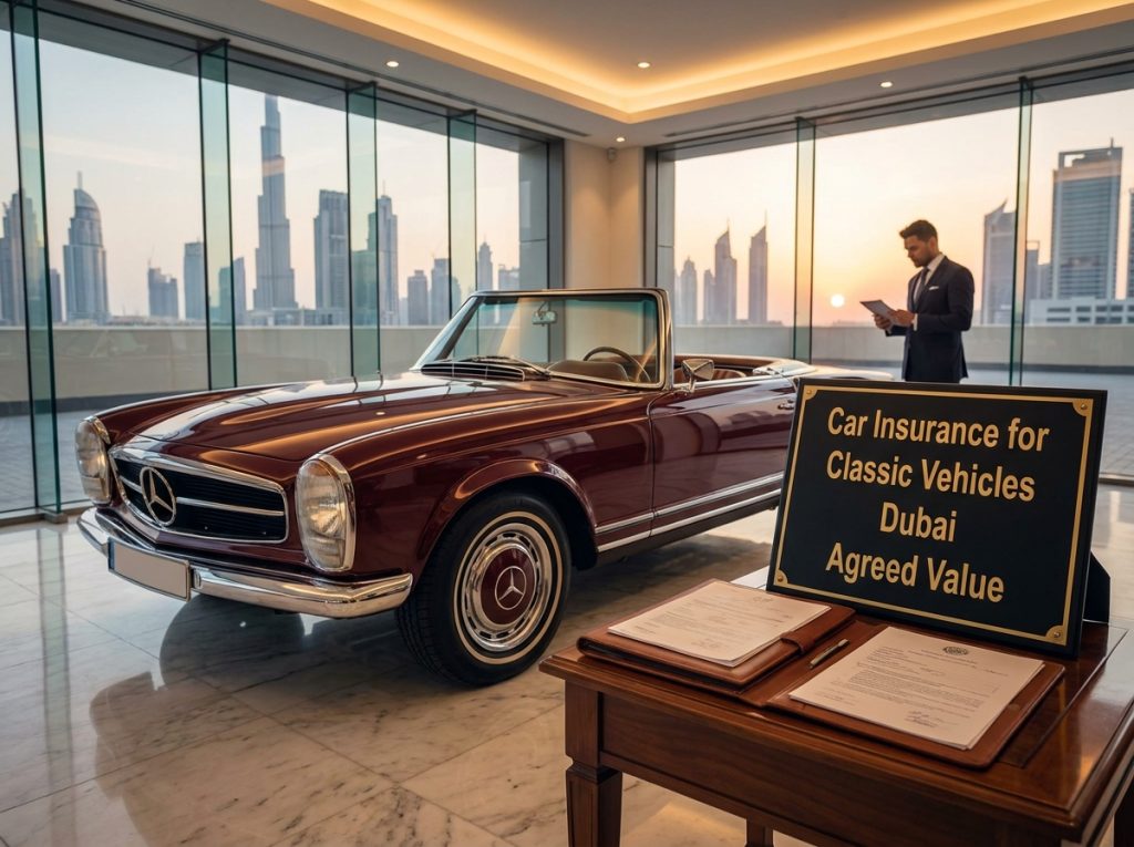 car insurance for classic vehicles Dubai agreed value