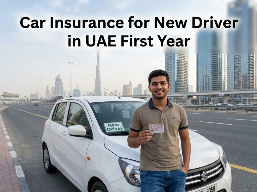 car insurance for new driver in UAE first year