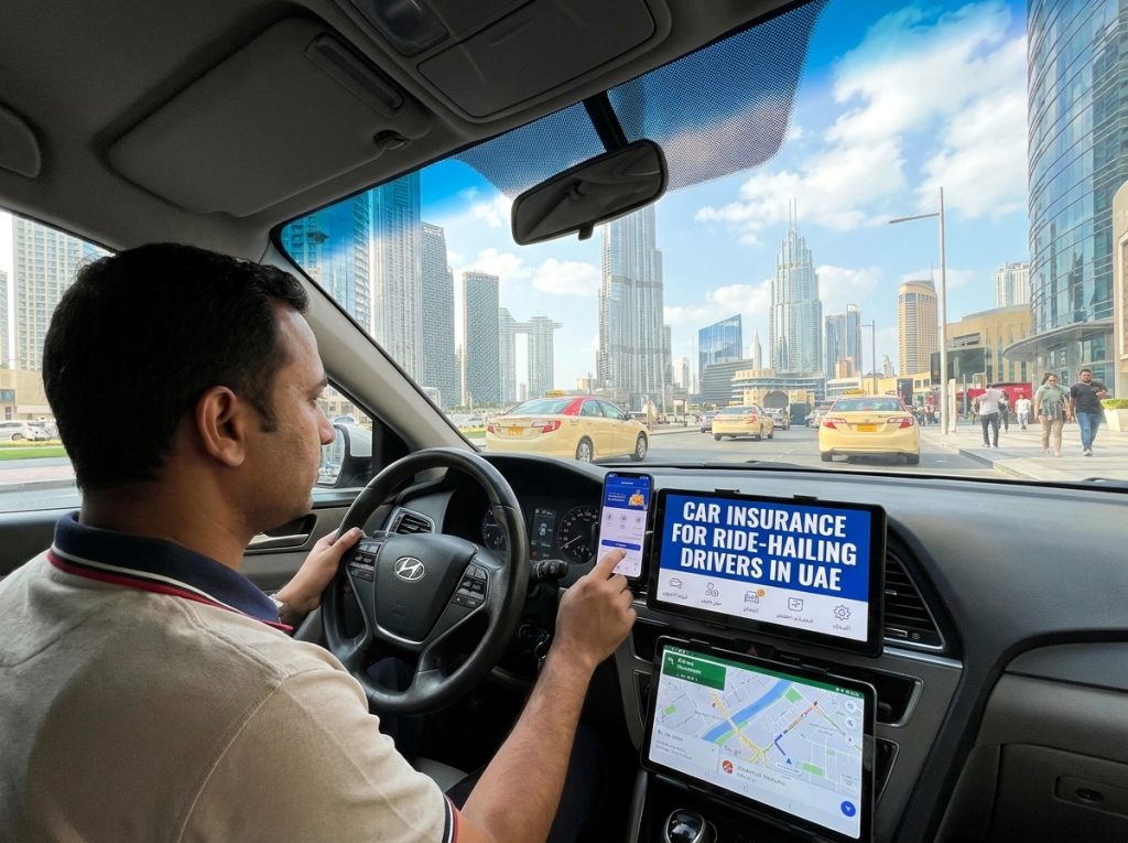 car insurance for ride-hailing drivers in UAE