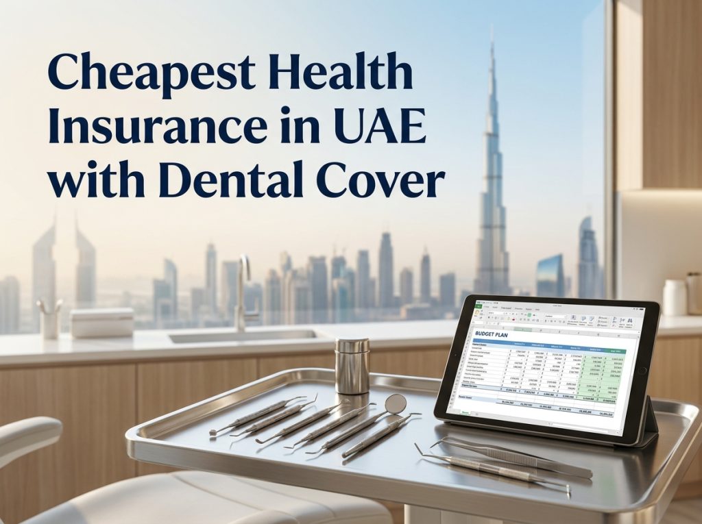 cheapest health insurance in UAE with dental cover